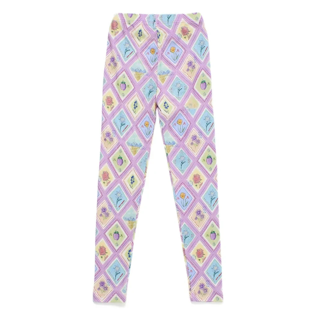 Maison Mangostan - Lilac Legging Stamps