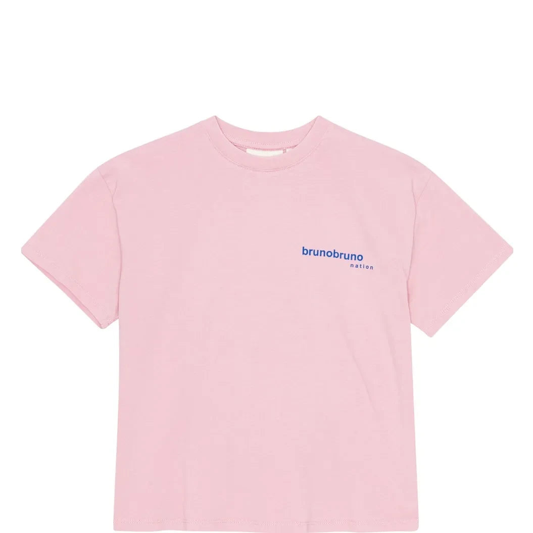 brunobruno nation - Nana Organic Cotton T-Shirt | Pink