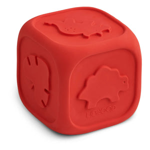 Liewood - Andrew Natural Rubber Dice | Red