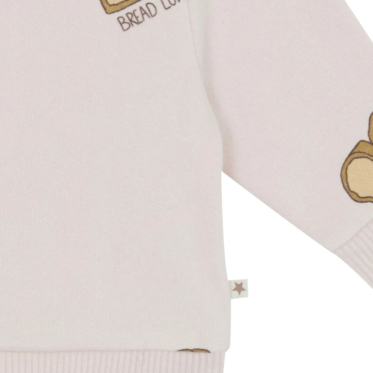 Bonton - Pink Smily Bread Sweatshirt