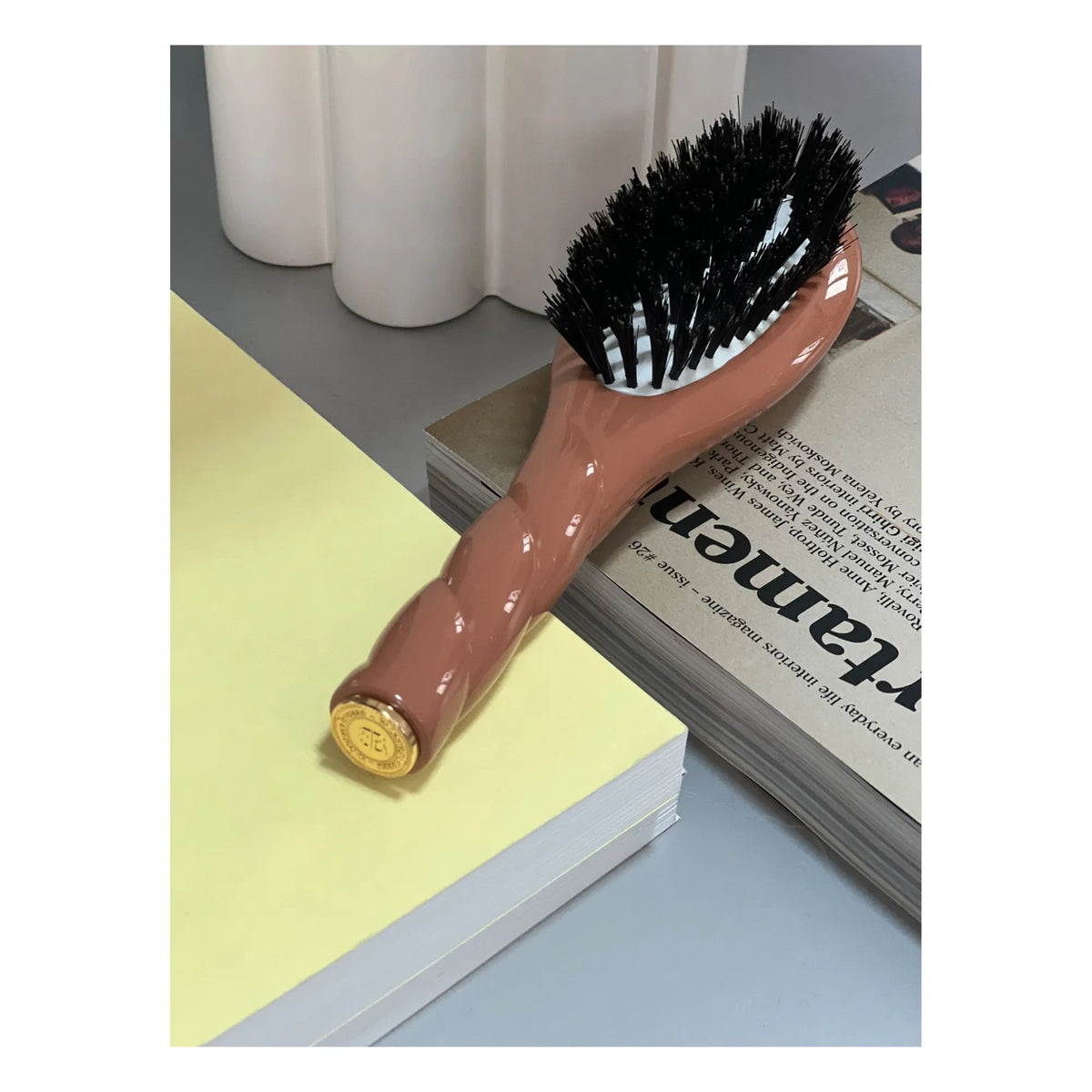 La Bonne Brosse - N°01 The Universal Petite Brush - Care & Shine | Hopi Terracotta