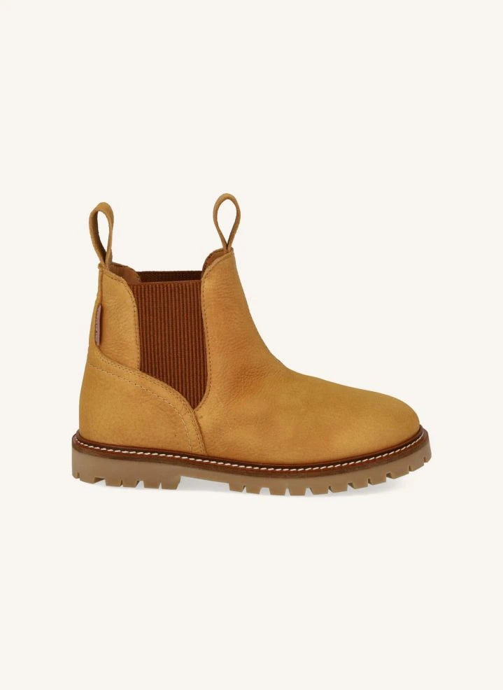 Angulus - Chelsea Boots Tex Nubuck | Camel