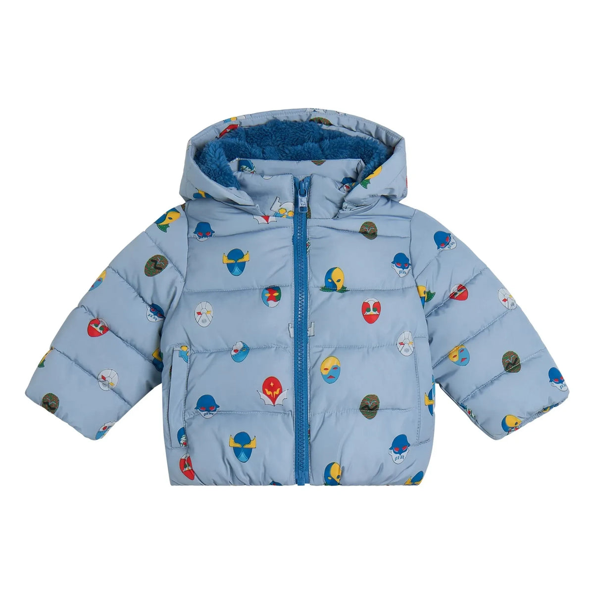 Stella McCartney Kids - Super Hero puffer jacket | Blue