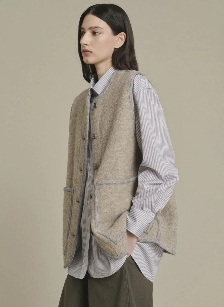 Soeur - Chicago Wool Jacket | Beige