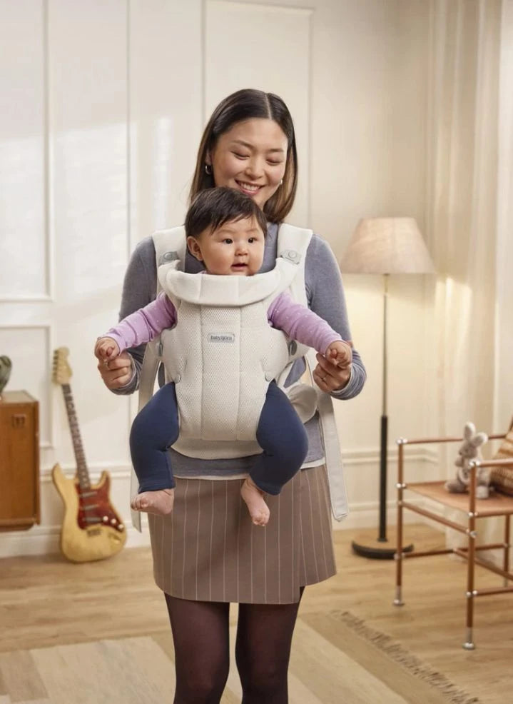 BabyBjörn - Baby Carrier - Breathable Mesh Fabric, Cream | Cream