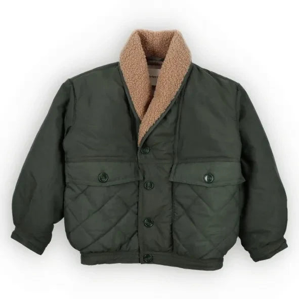 the new society - Dusk Lined Coat | Khaki