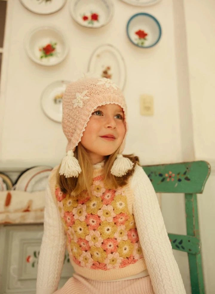 Louise Misha - Rynia Sleeveless Sweater | Pink