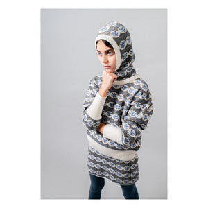 birinit - Julieta Merino wool balaclava | Blue