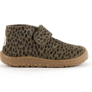 Victoria - Bosco Leopard Boots | Khaki