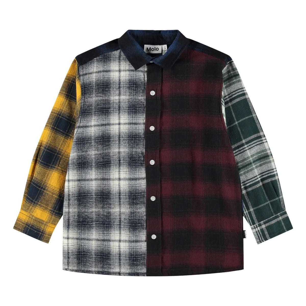 Molo - Remon Checked Organic Cotton Shirt | Black