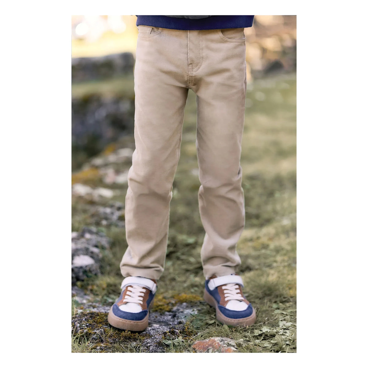 Tartine et Chocolat - Straight Leg Trousers | Sand
