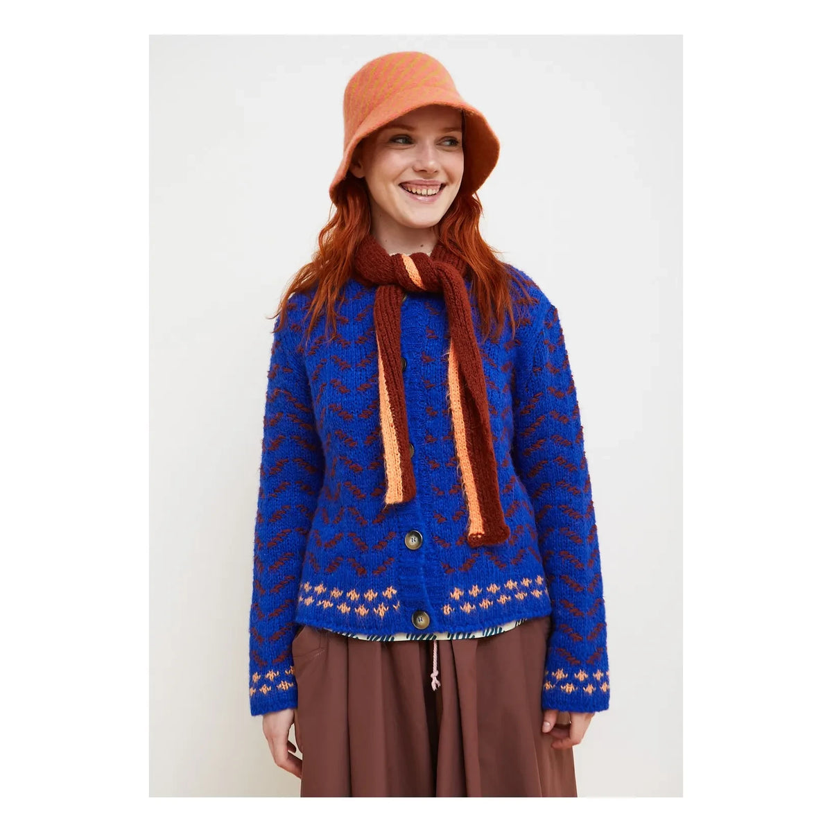 Dr Bloom - Darling Wool Cardigan | Blue