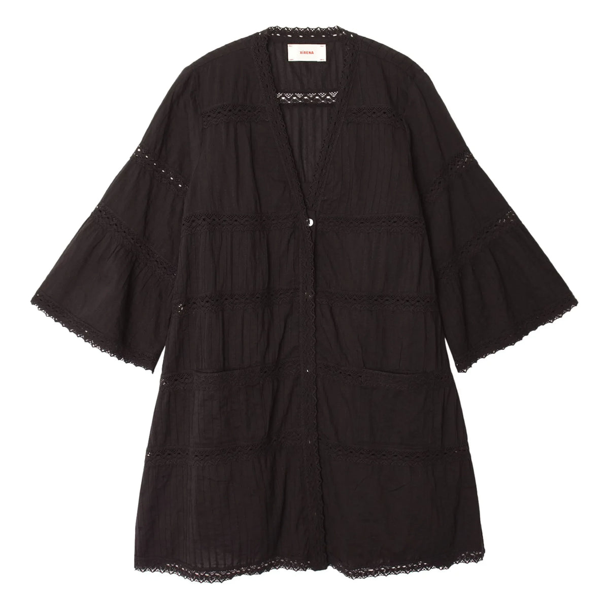 Xirena - Freda Cotton Voile Dress | Black