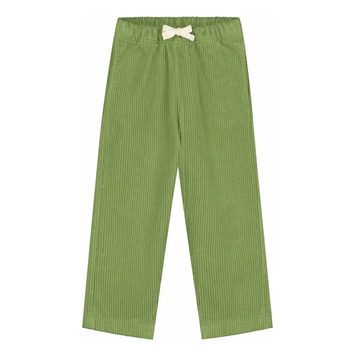 Yuki - Organic velvet pants | Olive