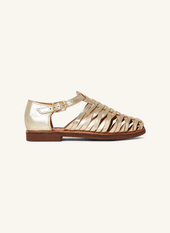 Mapache - Medusa Sandals | Champagne