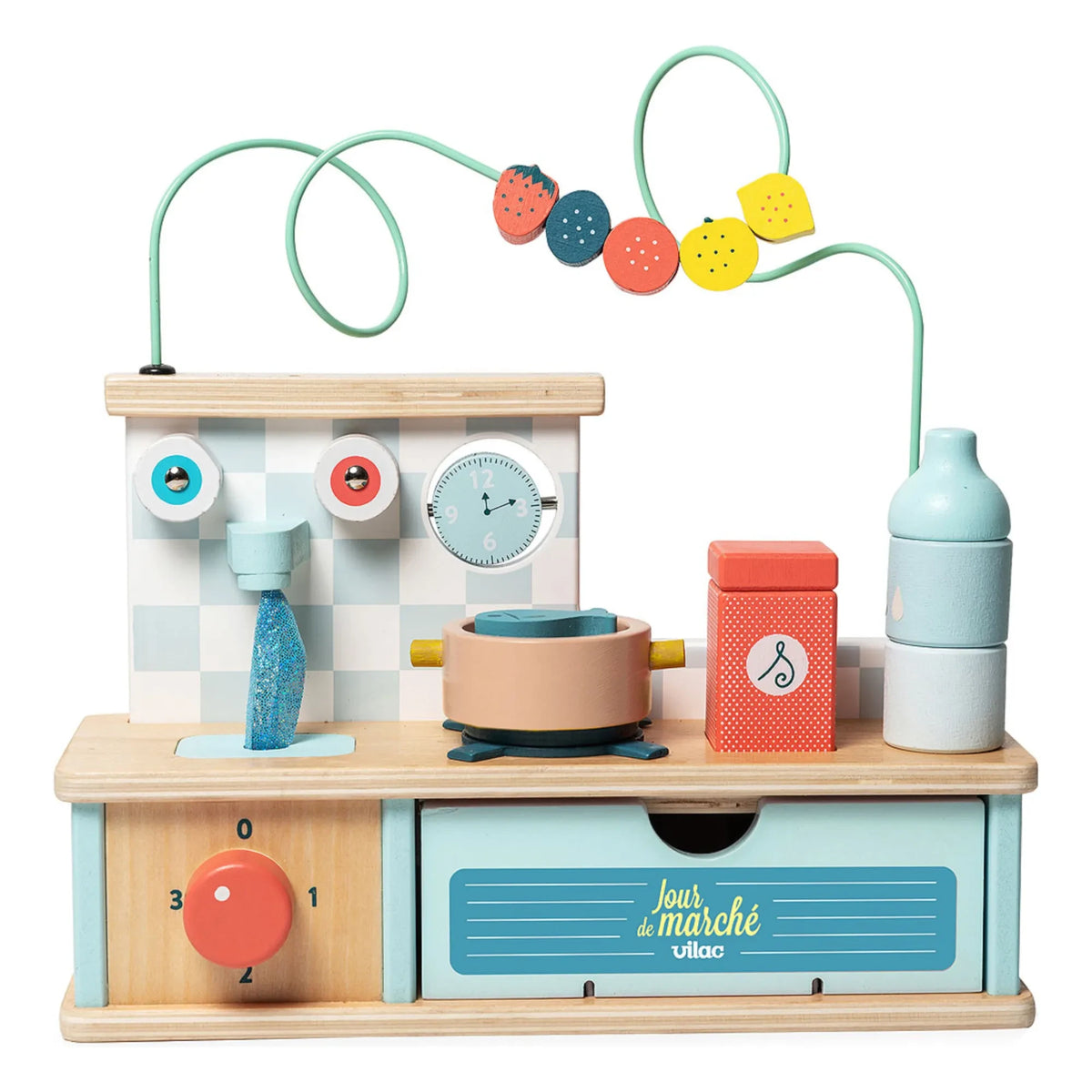 Vilac - Early Learning Multi-Activity Kitchen