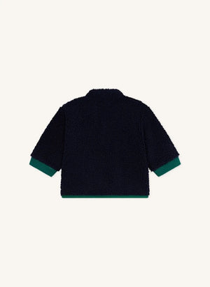 Petit Bateau - Sherpa-style jacket | Navy