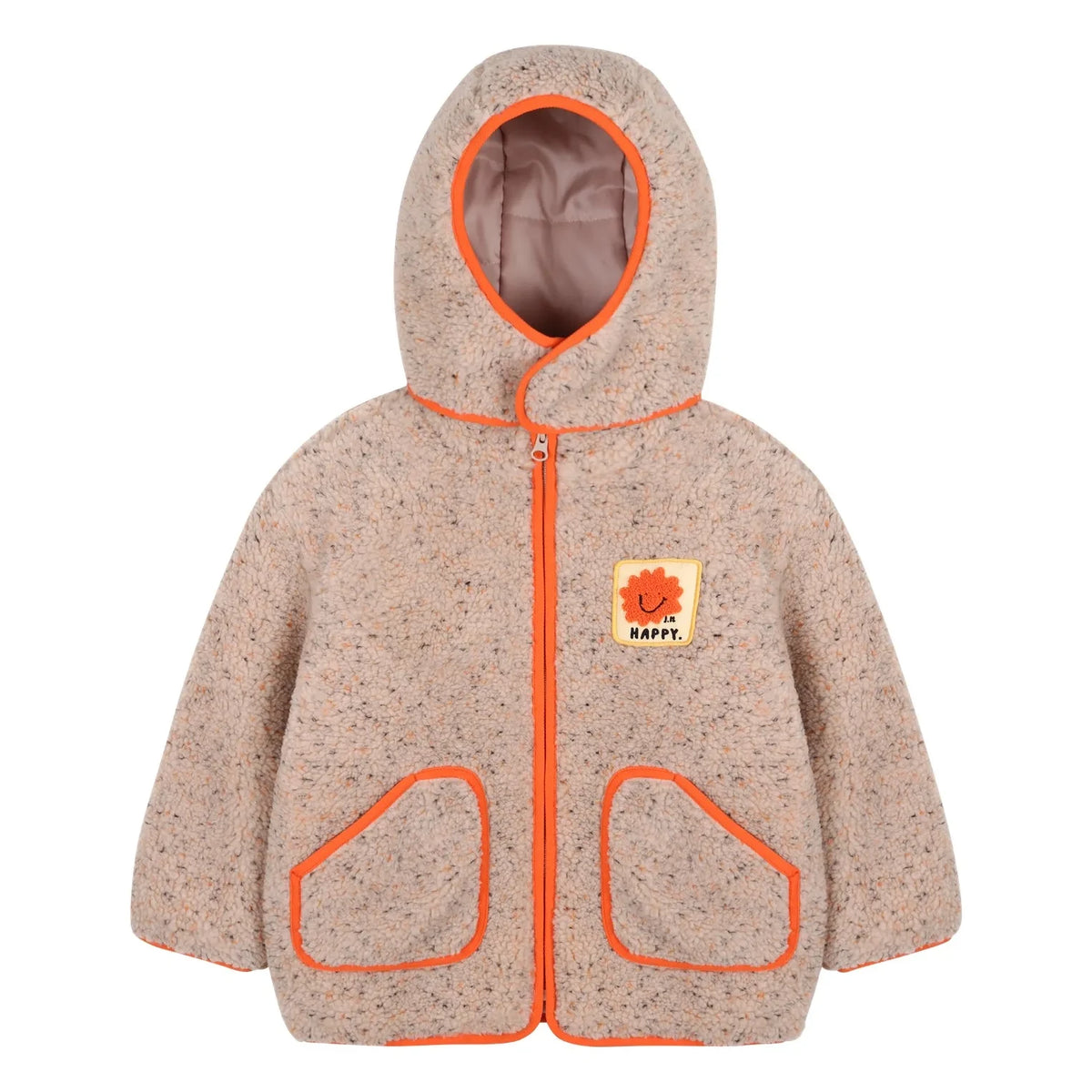 Jelly Mallow - Happy Sherpa-Style Jacket | Beige