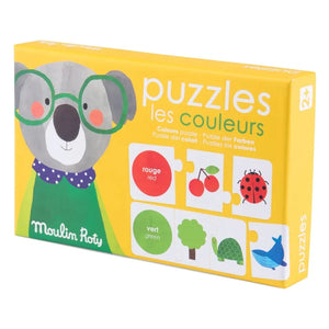 Moulin Roty - Colorful Puzzles - Les Popipop