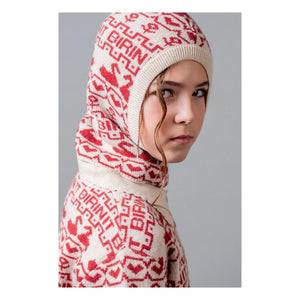 birinit - Merino Wool Duck Hoodie | Burgundy