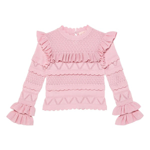 Tutu du Monde - Forget Me Not Thin Knit Sweater | Dusty Pink