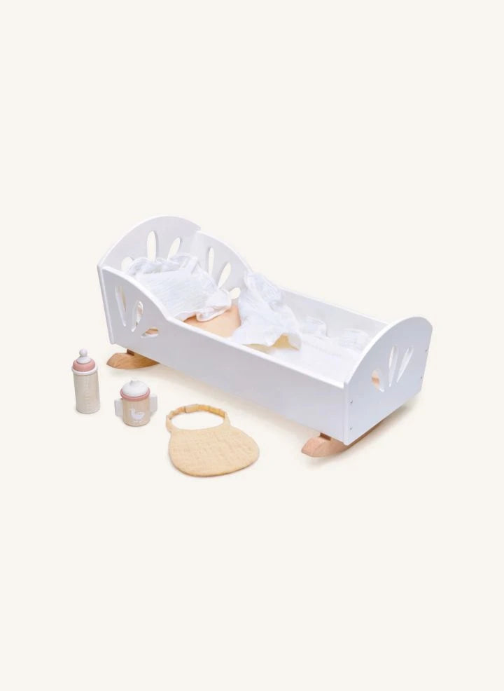Tender Leaf Toys - Swan Doll Bed