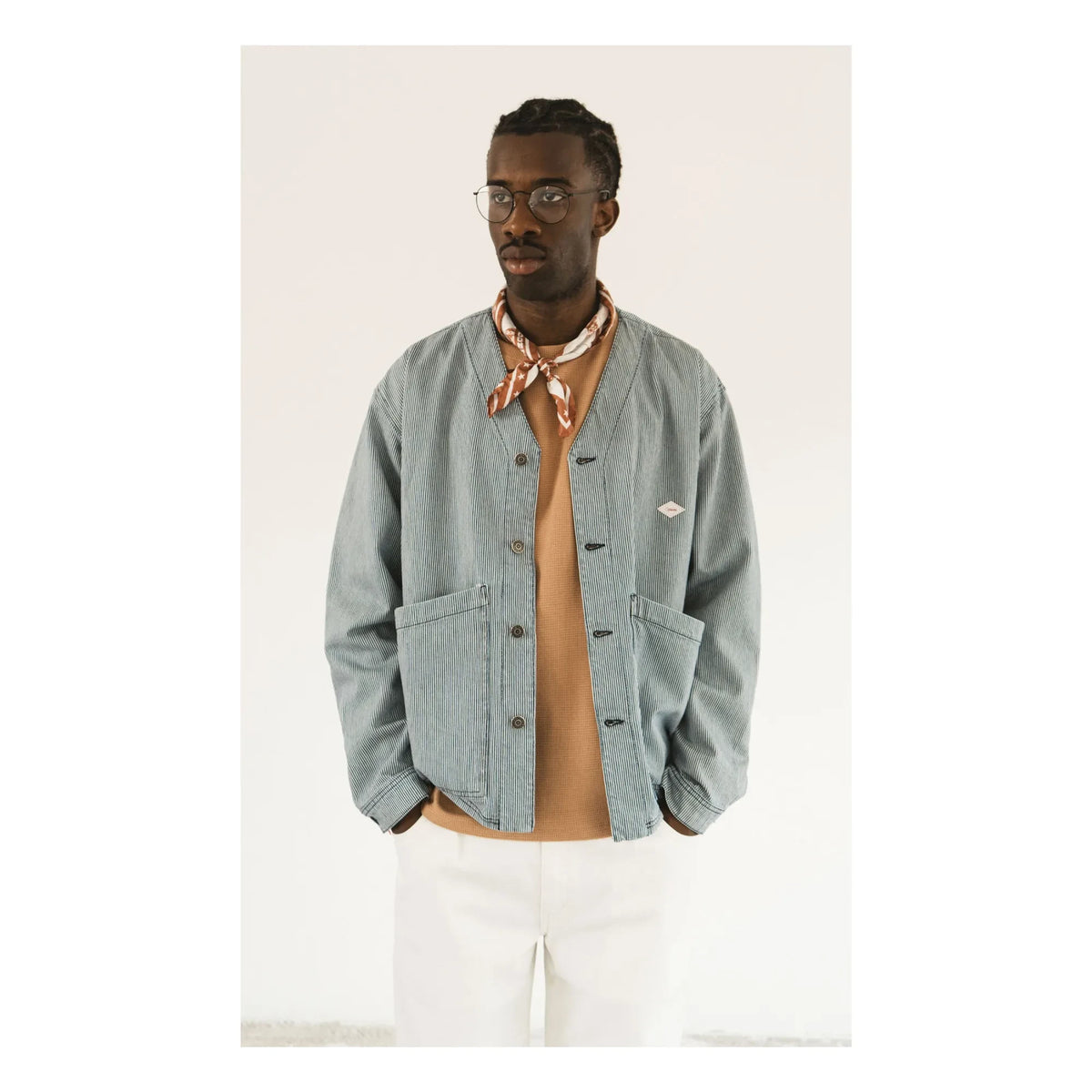 Wooden Store - Cardigan Giacca Loco | Gray Blue