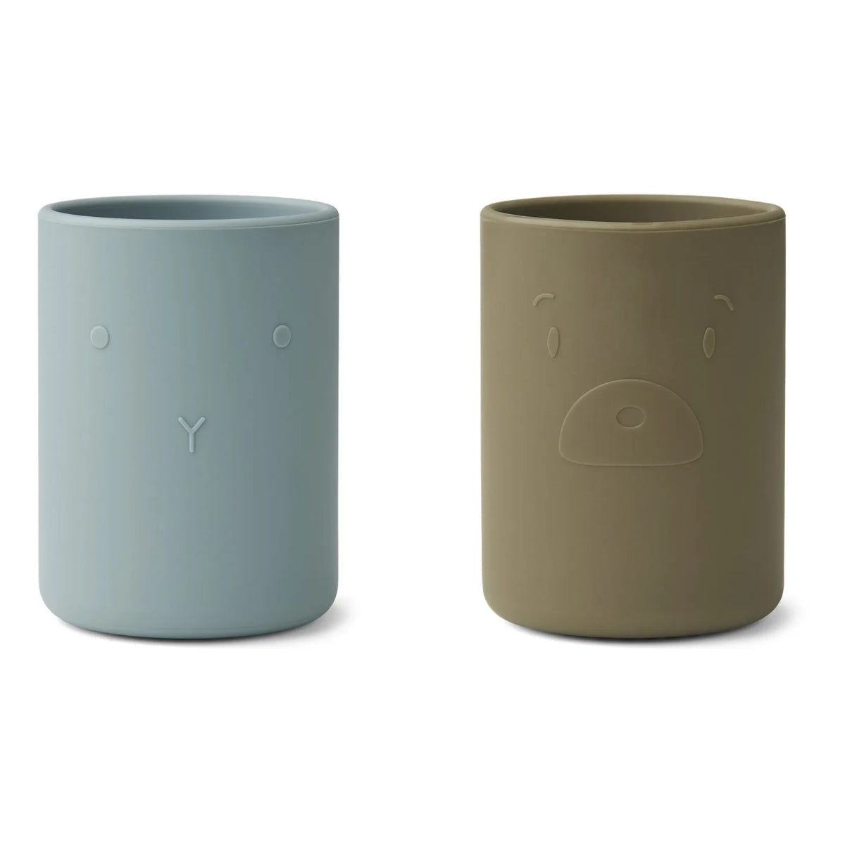 Liewood - Ethan Silicone Cups - Set of 2 | Blue