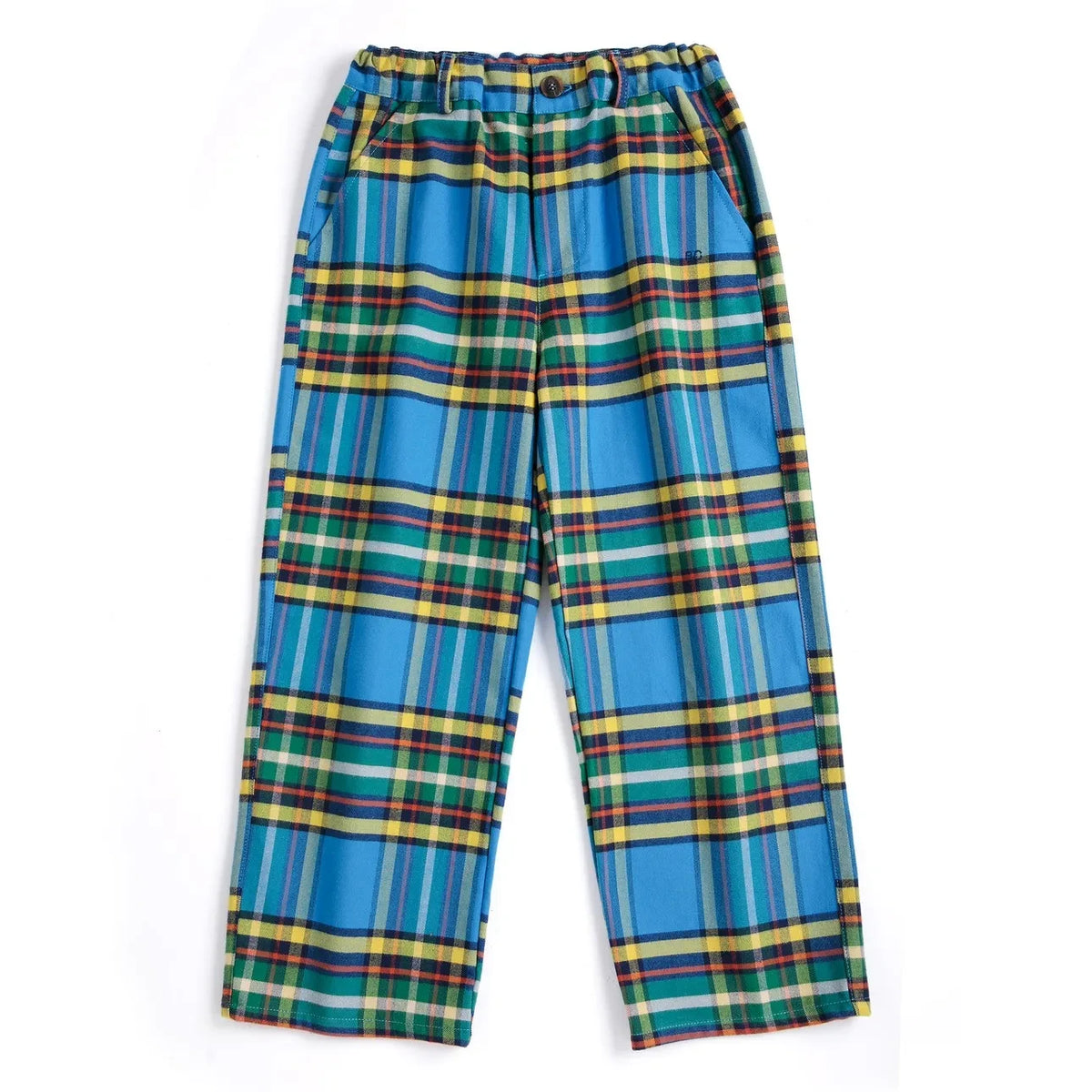 Bobo Choses - Blue Tartan Pants
