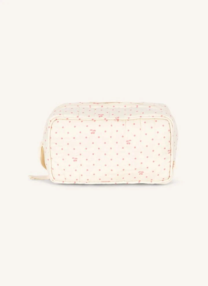 Konges Sløjd - Cherry Dot Toiletry Bag | Pink