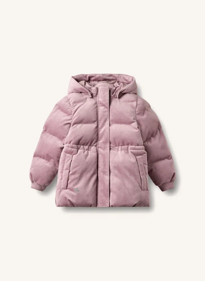 Wheat - Padded Jacket Made from Recycled Fibers | Pink