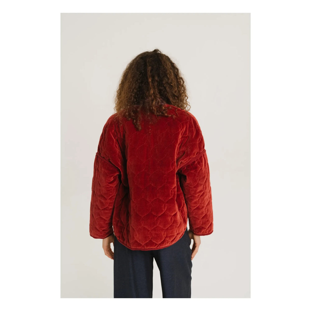 Sacrécoeur - Baya Quilted Jacket | Terracotta