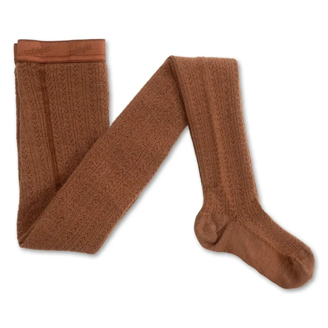 Collégien - Angelique Merino wool socks | Brown