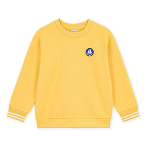 Petit Bateau - Organic cotton logo sweatshirt | Yellow
