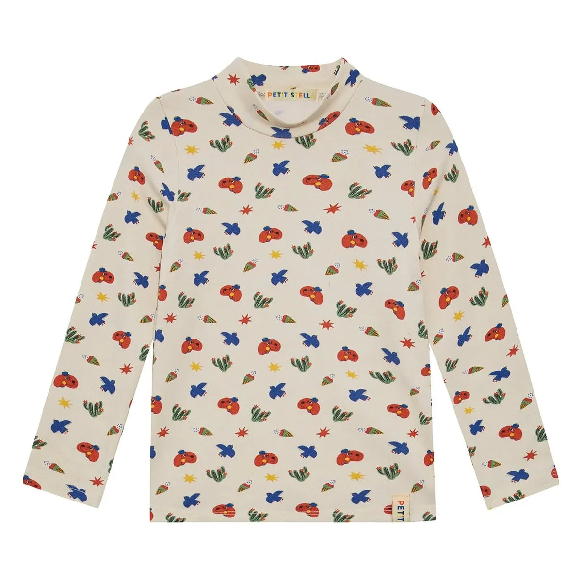 Petit Stella - Pima cotton and Modal turtlenecks for toddlers | Cream