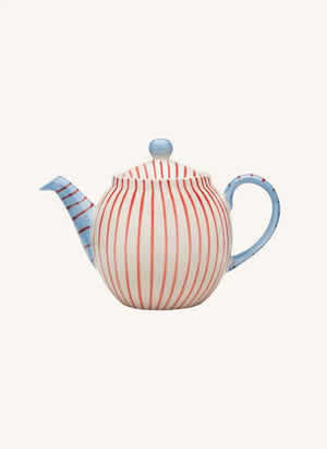 Anna + Nina - Percy Teapot | Red
