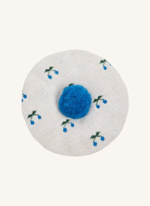 Emile et Ida - Pom-pom beanie | Ecru
