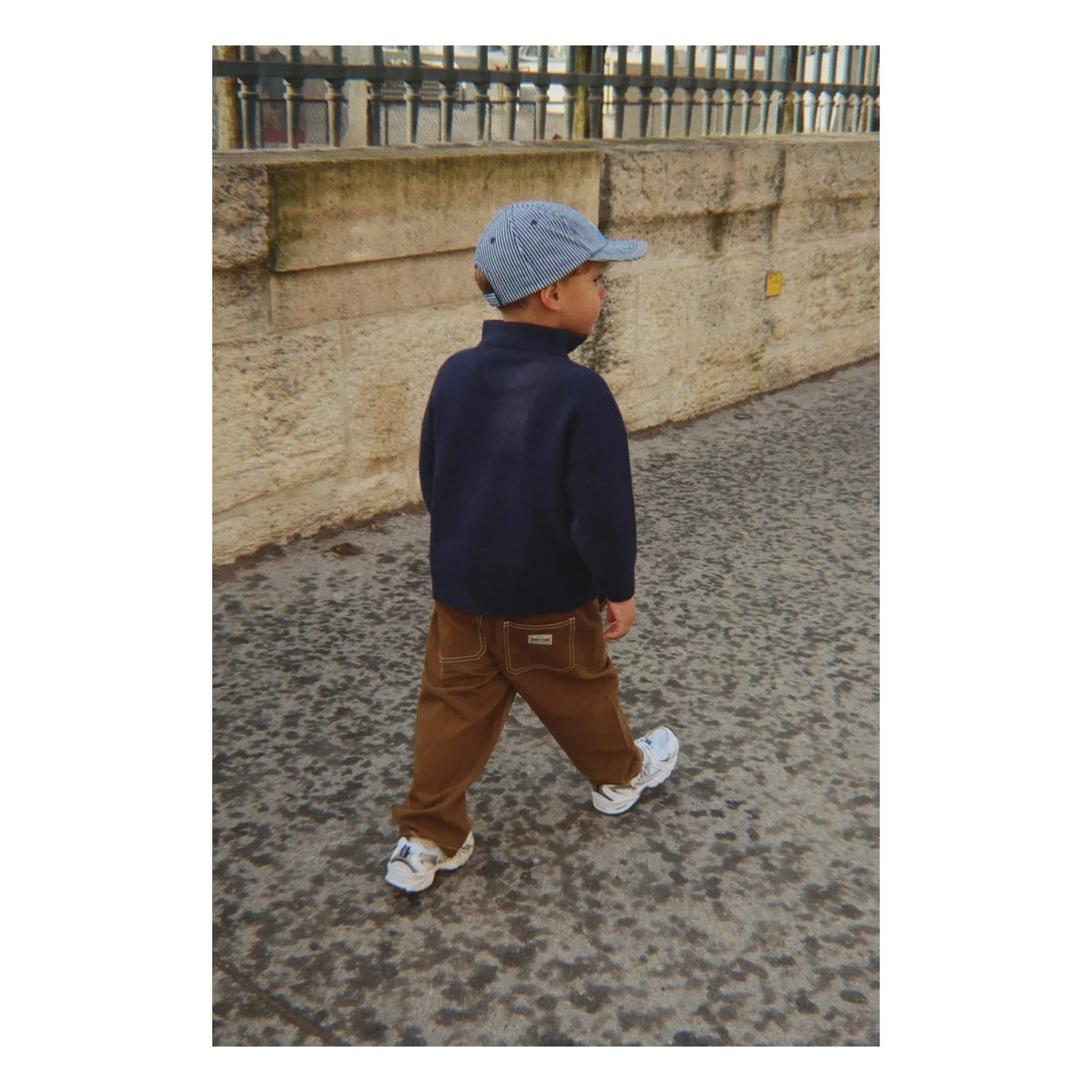 Konges Sløjd - Mano Zip-up Sweatshirt | Night Blue