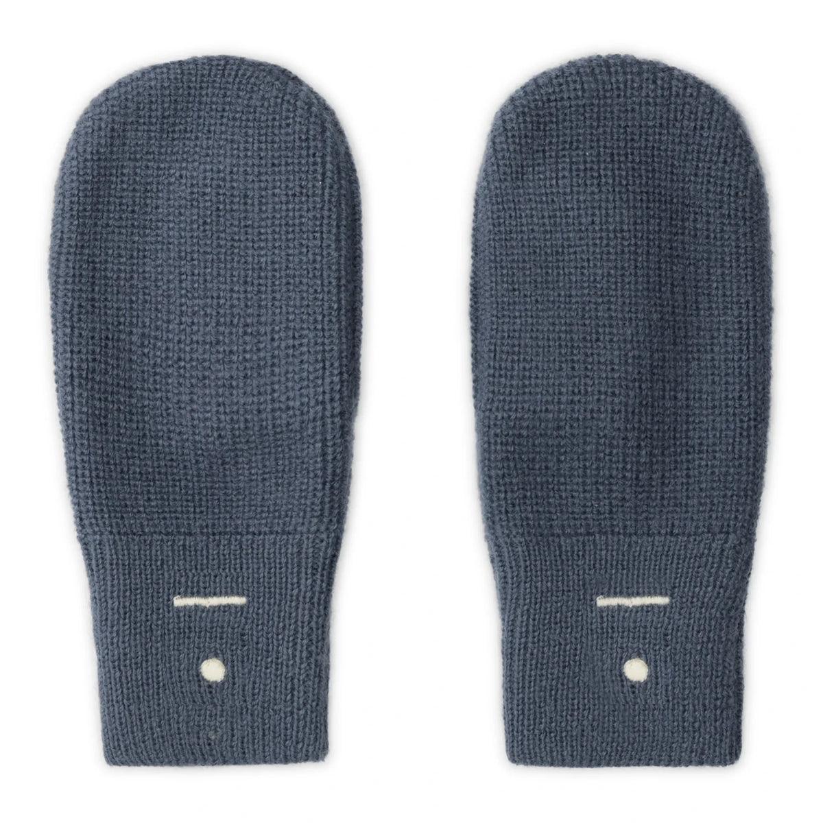 Gray Label - Knitted Gloves | Gray Blue