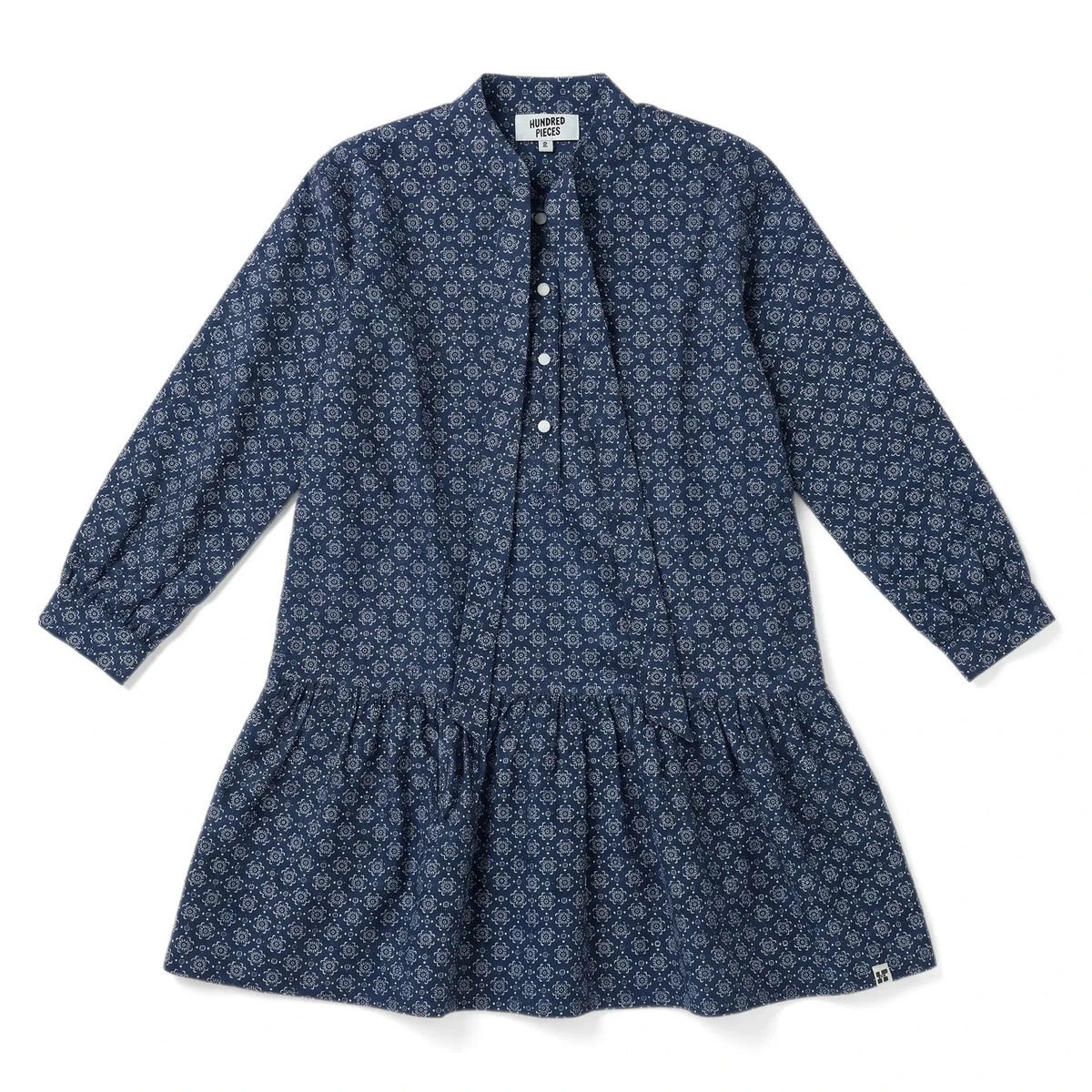 Hundred Pieces - Romy Bandana Dress | Indigo Blue