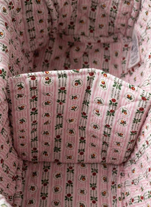 Editions Aimable - Paolo rectangular storage basket | Dragée Pink Gazlı