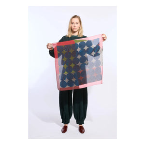 Mapoésie - Cotton Scarf Jeu | Midnight Blue