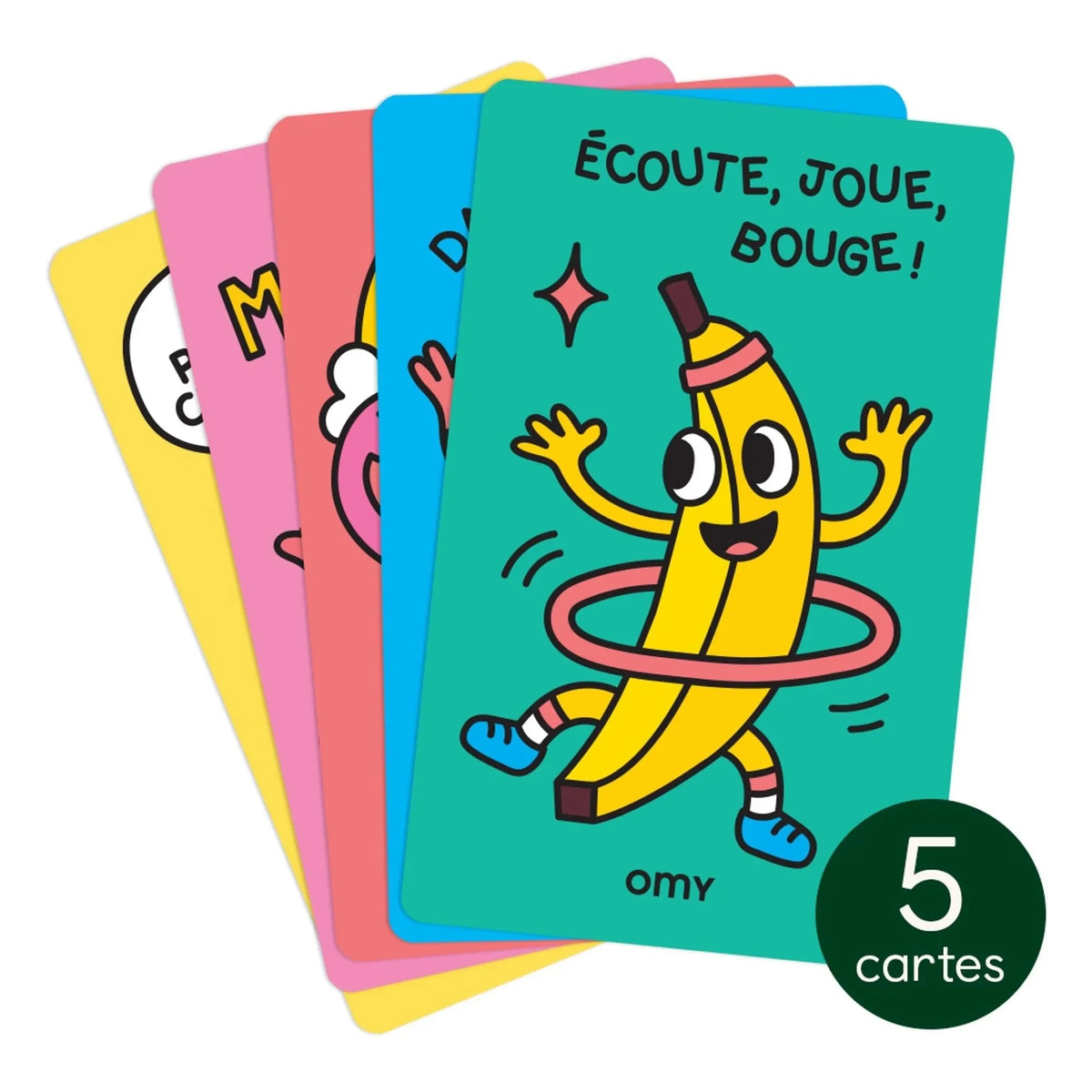 Yoto Player - Yoto x Omy design cards - Pack of 5