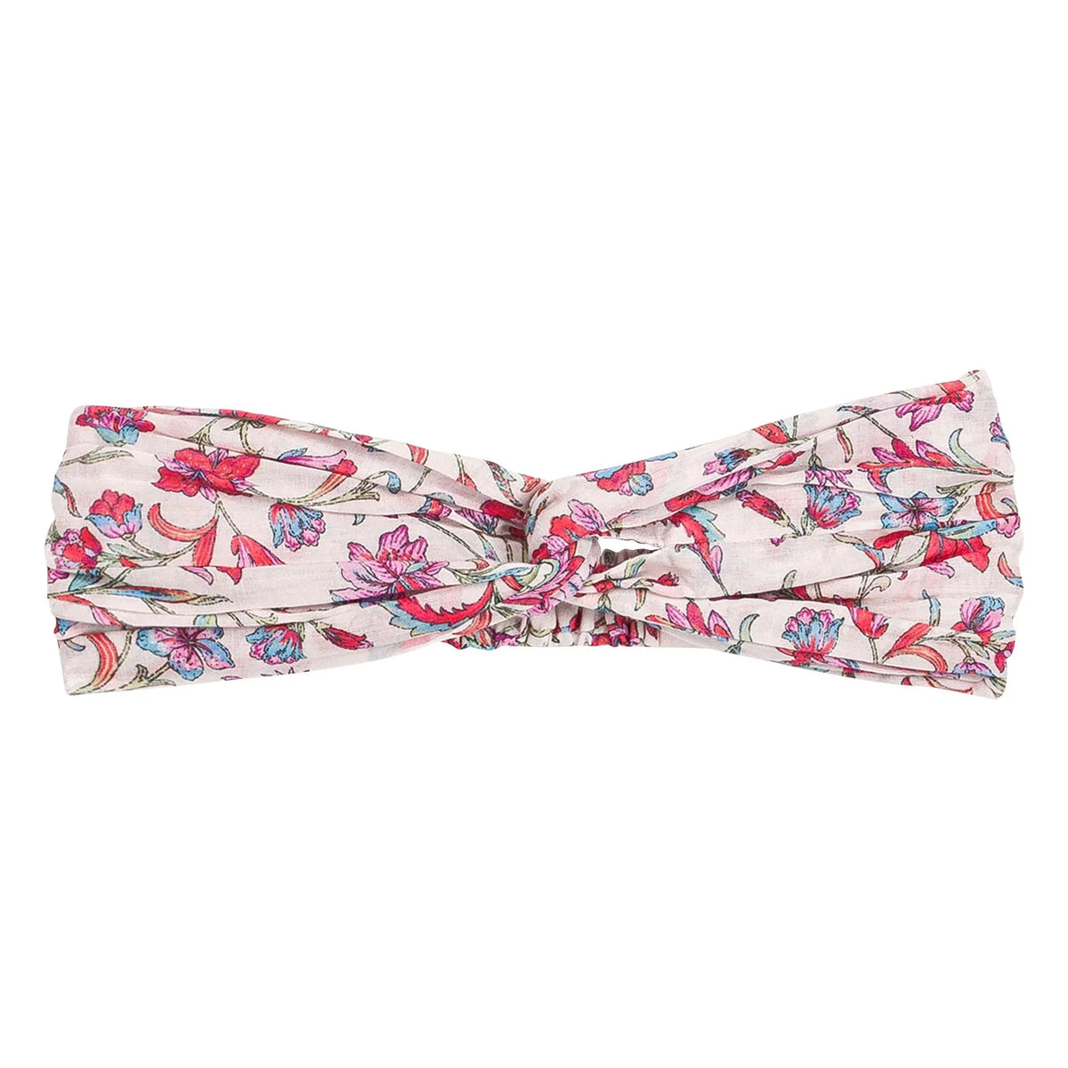 Louise Misha - Yuriria Organic Cotton Floral Hair Band | Cream