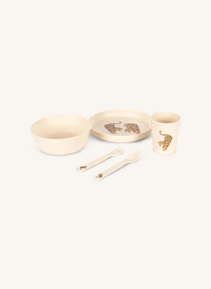 Konges Sløjd - Tiger Dinner Set | Beige