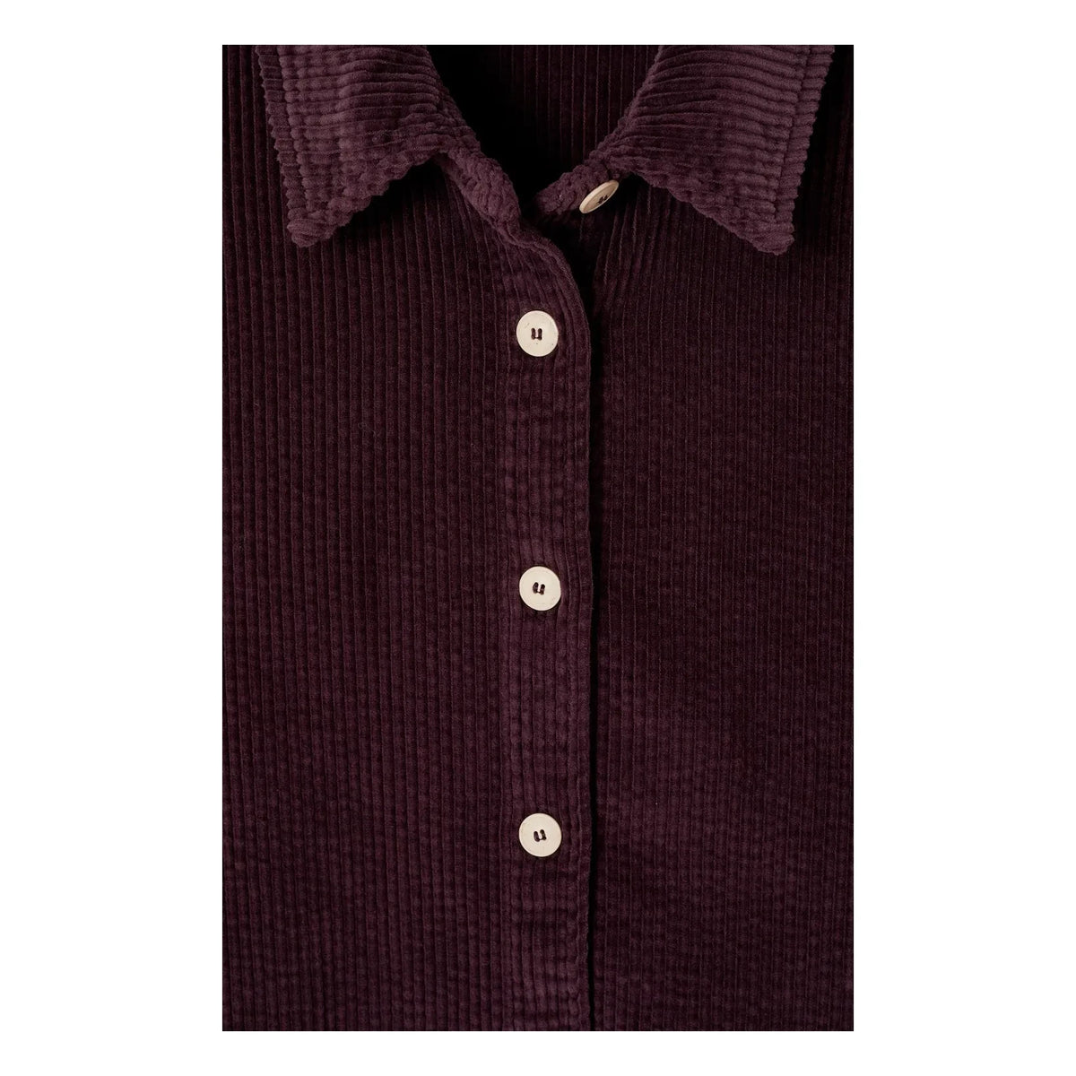 American Vintage - Padow Cotton Shirt | Aubergine
