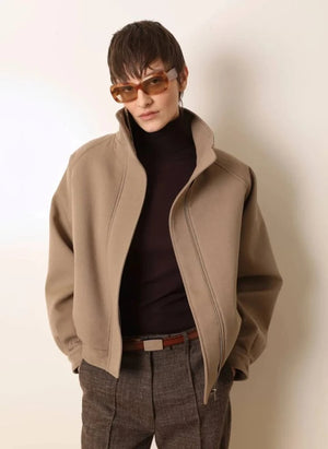 Laurence Bras - Comet Wool Jacket | Camel