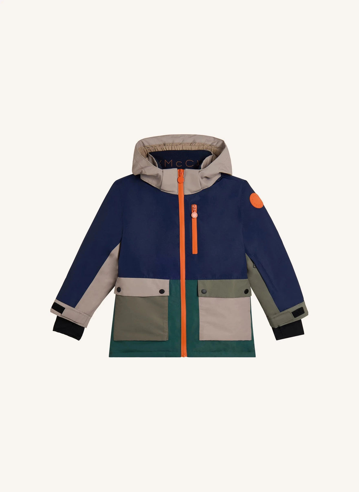Stella McCartney Kids - Color-Blocked Ski Jacket | Dark Blue