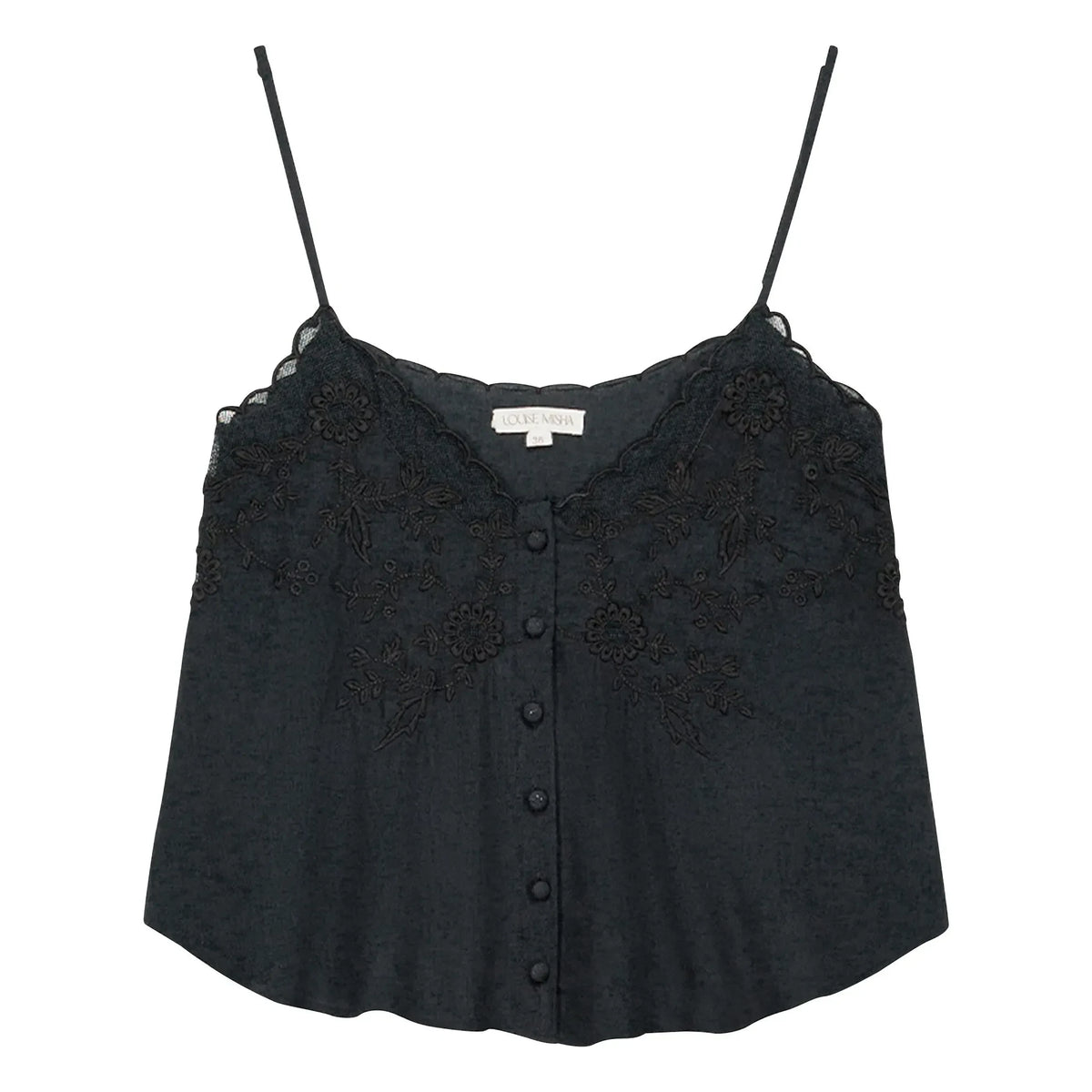 Louise Misha - Suena Tank Top | Black