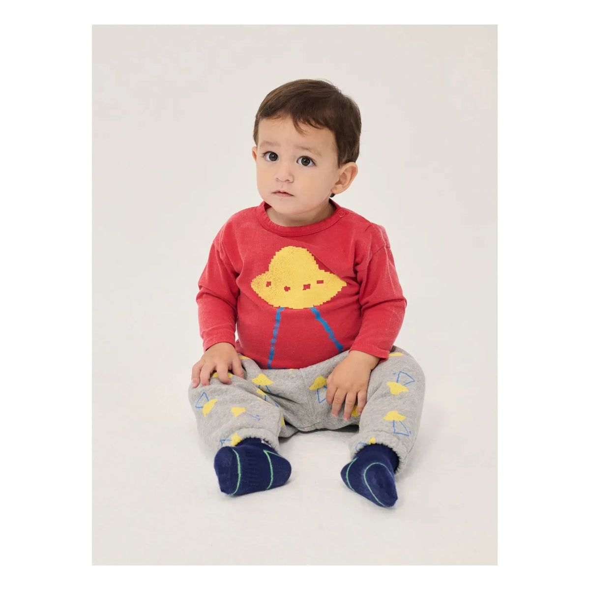 Bobo Choses - Organic Cotton Round Neck T-Shirt | Red